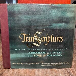TranScriptures Vinyl Record - Green and Brown